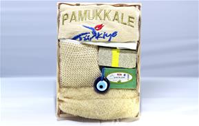 Pamukkale Towel Bath Set