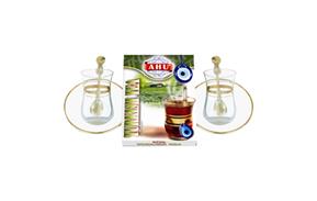 Turkish Tea 2 Glasses Set
